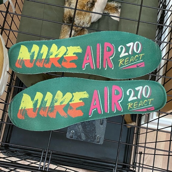 Nike Air Max 270 React “Reggae” Size 12.5 - Picture 17 of 17